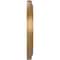Ekena Millwork Traditional PVC Medallion (Canopies up to 5 1/2"), 10"OD x 3 1/2"ID x 1 1/8"P, Metallic Gold Rush CMP10TRCGH - alternate 4